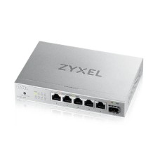 Unmanaged Multi-Gigabit Switch Zyxel XMG-105, 5xRJ-45: 1/2.5G, 1xSFP+, desktop, fanless