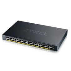 Smart L3 Lite Gigabit PoE Switch Zyxel NebulaFlex XGS1935-52HP, 48xRJ-45: 1G PoE+, 4xSFP+, 375W PoE budget, rack 19