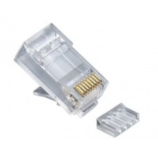 Коннектор RJ45 UTP 8P8C, универсальный, cat.6, 100 шт.