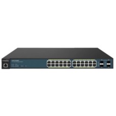 Гигабитный управляемый контроллер точек доступа EWS7928FP Neutron Series 24-Port 370W