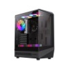 	Компьютерный корпус, Gamemax, Vista COC AB, 1115-3806R0004, 12380600001, Mid Tower, ATX/m-ATX/ITX, USB2.0*1/ USB3.0*1/ TypeC *1/ HD-Audio, Кулер 6*12cм ARGB, Высота процессорного кулера 155мм, Длина VGA 330м