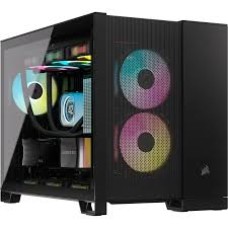 Case Corsair 2500D AIRFLOW, Tempered Glass,Micro-ATX, Black