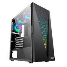 Корпус 2E GAMING Galaxy G2055 без БП 2xUSB3.0, 1xUSB2.0 3x120мм ARGB VGA 345мм LCS read