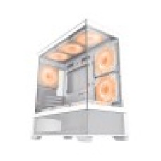 Компьютерный корпус, Gamemax, Vista MW, 9101-0000R0180, Mini-Tower, M-ATX/M-ITX, USB 2.0 *2, USB 3.2 Type A, HD Audio+Mic, Высота процессорного кулера до 165мм, Длина VGA до 410мм, 2*3,5/1*2,5, Сталь/Пластик/Закаленное стекло, 435х210x415мм, Белый