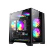 	Компьютерный корпус, Gamemax, Infinity Mini BK, 9101-0000R0191, M-ATX, USB 3.0*1/ USB 2.0*2, HD Audio, Кулер ARGB 7*120mm, Высота процессорного кулера 155мм