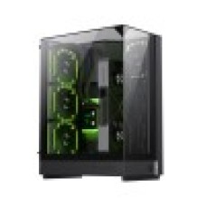 Компьютерный корпус, Gamemax, T20 BK, 9101-1000R0001, Mid-Tower, M-ATX, USB3.0*1/ Type-C*1/ HD-Audio, Кулер ARGB 2*12см, Высота процессорного кулера 160мм, Длина VGA 382мм