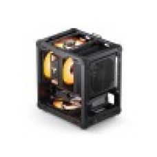 Компьютерный корпус, Jonsbo, C6-ITX Black, C6-ITX Black, Mini-ITX, 1*Type-C,1*USB3.0,1*HD+Audio, 1*3.5"/1*2.5", Высота кулера до 170 мм, Длина VGA до 335 мм, 202х349х295 мм, Сталь, Без Б/П, Черный