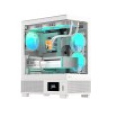 Компьютерный корпус, Formula V, Crystal E1 Cosmic White, ATX/micro ATX/ITX, USB Type C*1/3.0*2, HD-Audio, Кулер 3*120мм Floe ARPW, Высота процессорного кулера до 160мм, Длина VGA до 400мм, 2*3.5"/3*2.5"