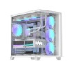 Компьютерный корпус, Formula V, Crystal U2 Floe White, ATX/micro ATX/mini-ITX, USB Type C/3.0/2.0, HD-Audio, Кулер 4*120мм Floe ARPW, Высота процессорного кулера до 160мм, Длина VGA до 410мм, 2*3.5"/2*2.5", Толщина 0,5мм