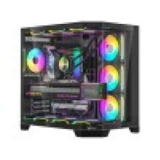 	Компьютерный корпус, Formula V, Crystal Z6 Floe Black, ATX/micro ATX, USB Type C/3.0*2, HD-Audio, Кулер 4*120мм Floe ARPW, Высота процессорного кулера до 165мм, Длина VGA до 410мм, 2*3.5"/2*2.5", Толщина 0,6мм, 425x280x435мм