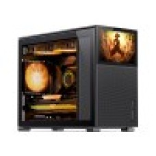Компьютерный корпус, Jonsbo, D31 MESH SCREEN, D31 MESH SC Black, Mini-Tower, ITX/M-ATX/DTX, USB Type-C*1, USB Type-A*1, Audio+Mic, Высота процессорного кулера до 168 мм, Длина видеокарты до 330-400 мм, 2*2,5"/ 1*3,5"