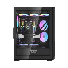 Компьютерный корпус без БП DarkFlash DF-2100 ATX черный