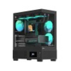 Компьютерный корпус, Formula V, Crystal E1 Floe Black, ATX/micro ATX/ITX, USB Type C*1/3.0*2, HD-Audio, Кулер 3*120мм Floe ARPW, Высота процессорного кулера до 160мм, Длина VGA до 400мм, 2*3.5"/3*2.5", Толщина 0,7мм, 413x210x485мм