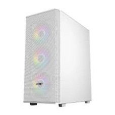 Компьютерный корпус FSP CMT196W, Без БП, 1xUSB3.0/2xUSB2.0, 4x ARGB 120mm, Glass, White, ATX