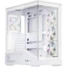 Компьютерный корпус, 1STPLAYER, FIREBASE GM7, GM7-WH-3FN7R-W-1FN7-W, ATX / Micro-ATX / Mini-ITX, 1*3.5"/1*2.5", Высота кулера до 190 мм, Длина VGA до 400 мм, 483235446 мм, Без Б/П, Белый