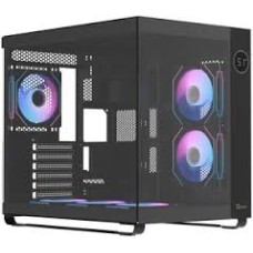 Корпус Ocypus Iota C70 BK ARGB ATX/mATX/mITX 2xUSB, Type-C, Черный, Iota-C70-BKD600XX-GL