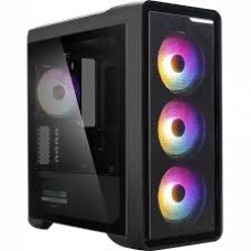 Компьютерный корпус Zalman M3 PLUS RGB, MidT, 2xUSB2.0,1xUSB3.0, 4x120RGB, TG (side panel), without