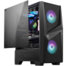 Компьютерный корпус MSI MAG FORGE 100R ATX/mATX/Mini-ITX 2x3.5", 3x2.5", 2xUSB 3.2 Gen1, Audio, Mic