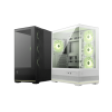 Компьютерный корпус MAG PANO 110R PZ WHITE ATX/mATX/mITX, Back connect:ATX/mATX Type-C White