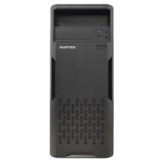 Корпус Marten 1U1T 2xMic,1xUSB3.0,1xType-C, без бп