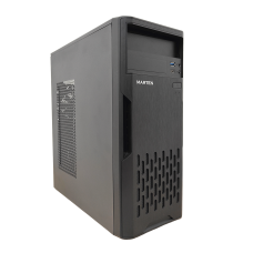 Корпус Marten 1U1T 2xMic,1xUSB3.0,1xType-C, без бп
