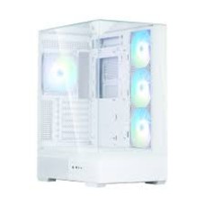 Компьютерный корпус Zalman P40 Prism Plus без БП, белый