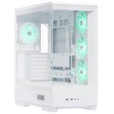Компьютерный корпус, Zalman, P50 DS WHITE, Mid-Tower, ATX/M-ATX/M-ITX, USB3.0*2, USB Type-C*1, HD Audio, 4*120мм ARGB вентилятор, Высота процессорного кулера до 178мм, Длина VGA до 435мм, 3*3,5/2*2,5