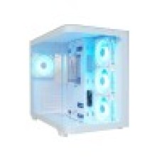 Компьютерный корпус, Aerocool, P500C-G-WT-v1, ATX/Micro ATX, USB 2*3.0/2.0, HD-Audio+Mic, Кулер 4*12 см ARGB, Высота процессорного кулера до 162 мм, Длина VGA до 450мм, 2*3.5"/3*2.5", Толщина 0,7мм, 398x285x475.8мм, Без Б/П, Белый