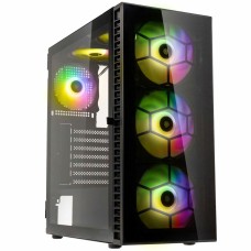 Корпус ПК без БП Kolink Observatory HF Glass ARGB Midi Tower Case - Black