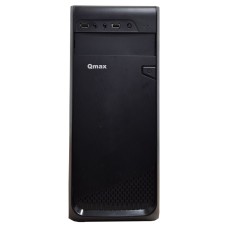 Б/У Корпус Qmax KB10B черный Medi tower (Мятый)