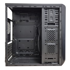 Б/У Корпус Qmax KB10B черный Medi tower (Мятый)