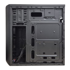 Б/У Корпус Qmax KB10B черный Medi tower (Мятый)