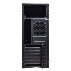 Б/У Корпус Qmax KB10B черный Medi tower (Мятый)