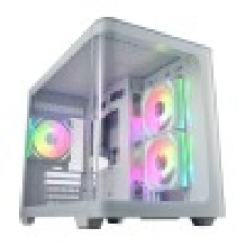 Корпус FSP S380-WA, Mid-Tower, M-ATX, Mini-ITX, USB 3.2 Gen 1 Type-A,USB 3.2 Gen 1 Type-C,ARGB вентиляторы,3x120мм,белый