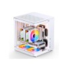 Компьютерный корпус, Jonsbo,TK-1, TK-1 White, Micro-Tower, M-ATX/M-ITX, USB3.2 Type-C*1/USB3.0*1, Audio+Mic, Высота процессорного кулера до 165мм, Длина VGA до 280мм, 2*3,5" или 