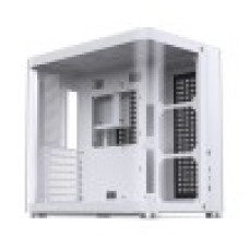 Компьютерный корпус, Jonsbo, TK-2, TK-2 White, Midi-Tower, ATX/ITX/Micro ATX, USB Type-C*1/USB 3.0*1/Audio+Mic*1, Высота процессорного куллера 165мм, Длина VGA до 220мм, 1*2,5"/2*3,5", Сталь, Закаленное стекло, 300*408*435мм, Без Б/П, Белый