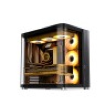 Компьютерный корпус, Jonsbo, TK-2, TK-2 , Midi-Tower, ATX/ITX/Micro ATX, USB Type-C*1/USB 3.0*1/Audio+Mic*1, Высота процессорного куллера 165мм, Длина VGA до 220мм, 1*2,5"/2*3,5", 300*408*435мм, Без Б/П, Черный