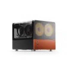 Компьютерный корпус, Jonsbo, V12 Black, V12 Black, Micro-ATX / Mini-ITX, 1*3.5"/2*2.5", Высота кулера до 140 мм, Длина VGA до 260 мм, 280х301х275.5 мм, Без Б/П, Черный