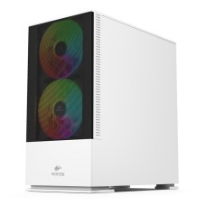 Корпус Wintek Shadow 701-W TG, Micro ATX, USB 1*3.0/1*2.0, HD-Audio+Mic, 2*14cm+1*12cm ARGB fan, белый