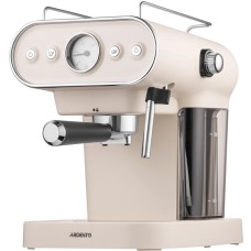 Рожковая кофеварка Ardesto Vintage Dream FCM-E15BG, 1,2л, молотый, ручной капуч, подогрев чашек, б