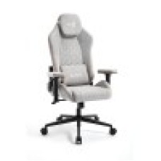 Игровое компьютерное кресло, Aerocool, CROWN Loft Light Grey, Тканевая поверхность AeroWeave с карбоновым рисунком, (Ш)65*(Г)70*(В)122 (132) см, Серый