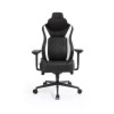 Игровое компьютерное кресло, Aerocool, CROWN Pro Racer White, Искусственная кожа PU AIR, (Ш)65*(Г)70*(В)122 (132) см, Черно-Белый