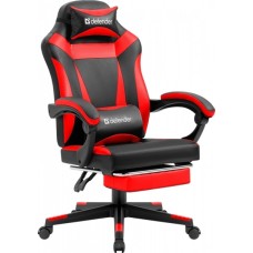 Игровое кресло Defender Cruiser (M) подставка под ноги, красный