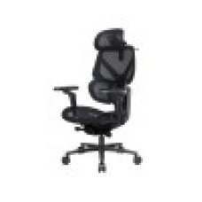 Игровое компьютерное кресло, ThunderX3, FLEX Pro-Mesh Black, Воздухопроницаемое сетчатое покрытие, (Ш)85*(Г)50*(В)120 (140) см,Чёрный