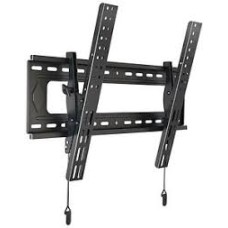 Кронштейн для ТВ и мониторов, XG, FMW-4390, Макс. нагрузка - 50 кг, Диагональ экрана от 43" до 90", Угол вращения -30° +30°, Угол наклона -15° +3°, Уровень -3° +3°, Чёрный