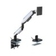 Настольный кронштейн с газлифтом,XG, MGG-1749 white, для мониторов 17"-49", Нагрузка 20 кг., Наклон + 50°~- 20°, Поворот +/- 90°, Вращение монитора +/- 180°, VESA 75x75,100x100, белый