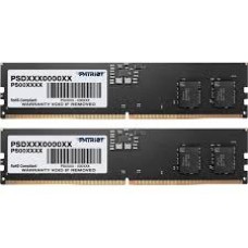 Модуль памяти Patriot Signature, PSD516G5600K, DDR5, DIMM, 16Gb Kit (2x8Gb), 5600Mhz, CL46