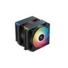 Кулер для процессора, Deepcool, AG620 BK ARGB V2 R-AG620-BKAMMN-GJD, Intel 1851/1700/1200/115х и AMD AM5/AM4, 260W, 2*120мм ARGB, 300-1950±10%/об/м, 67.88CFM, 29.4 dB(A), 4pin, 129х136х161мм, Чёрный