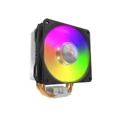Вентилятор башенный для CPU CoolerMaster Hyper 212 SPECTRUM V2 4-pin RGB TDP 150W, Intel LGA1200, LGA1151, LGA1150, LGA1155, LGA1156, AMD-AM4, Медь (тепловые трубки), алюминий, 4 тепловые трубки RR-2V2L-18PD-R1