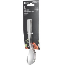 Набор чайных ложек Ardesto Black Mars Charm 6 пр., нержавеющая сталь